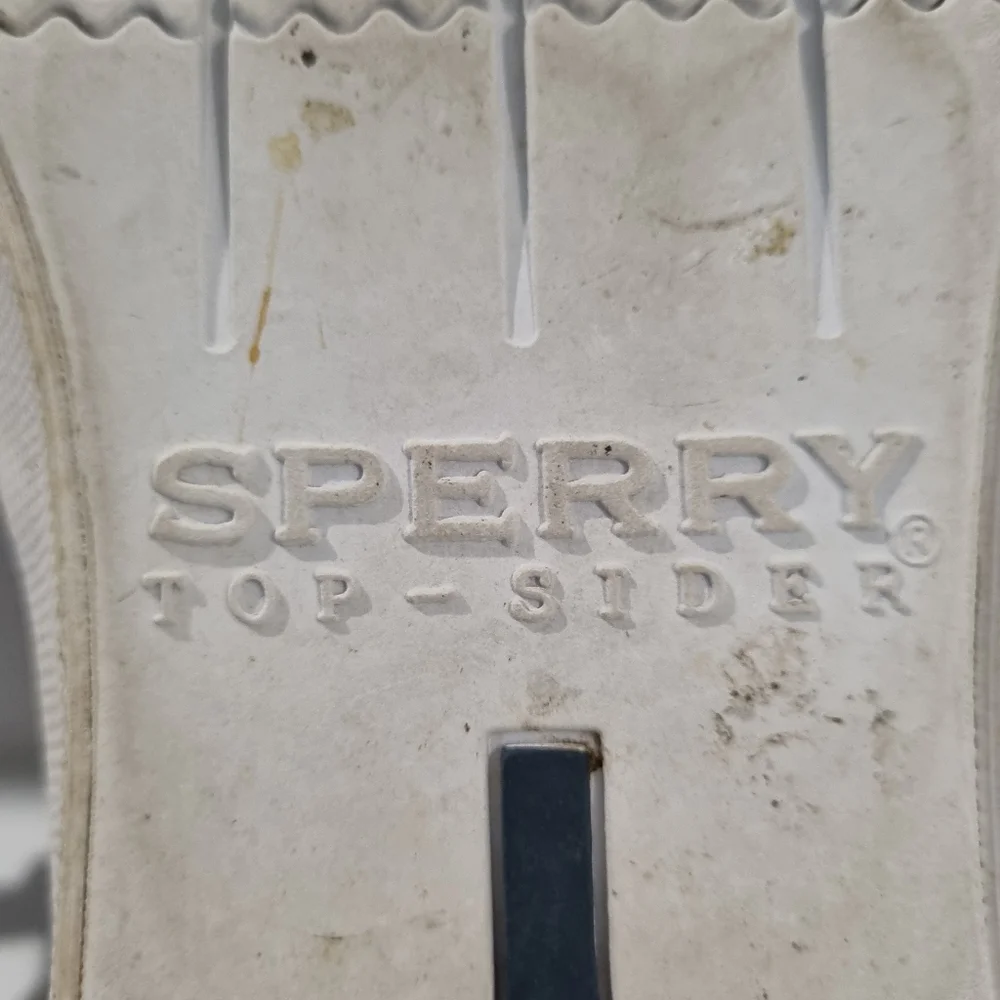 SPERRY Men's Maroon & White  Top-Sider Sneakers, Size 11 - Picture 12 of 15